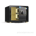 Single Door Safe Box tiger safes Classic series-black 25cm high Fingerprint Lock Manufactory
